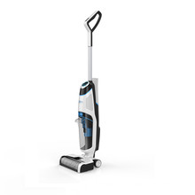 Hoover wet dry Self wash service LED display monitors performance upright wash and vacuum floor cleaner